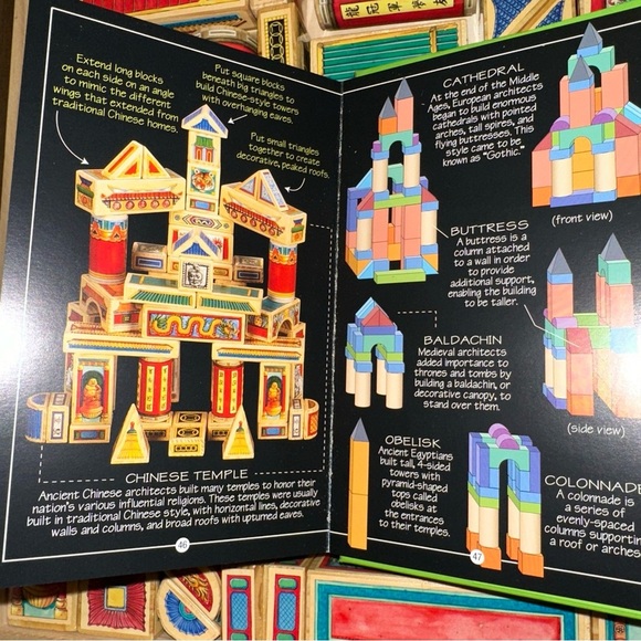 Shure Archiquest Dragons & Pagodas Chinas Treasures Complete Set Building Block - Picture 4 of 8